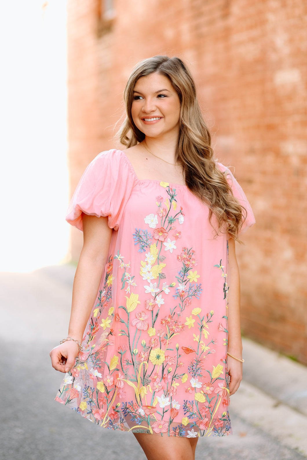 Where Flowers Bloom Mini Dress