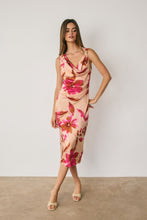 Load image into Gallery viewer, Blushing Sunset Midi Dress