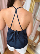 Load image into Gallery viewer, A Champagne Toast Top-Navy