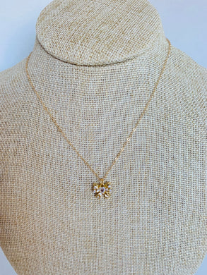 Dainty Bow Necklace