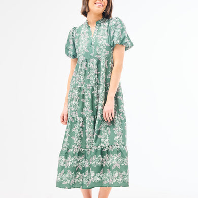 The Kinsley Secret Garden Midi Dress