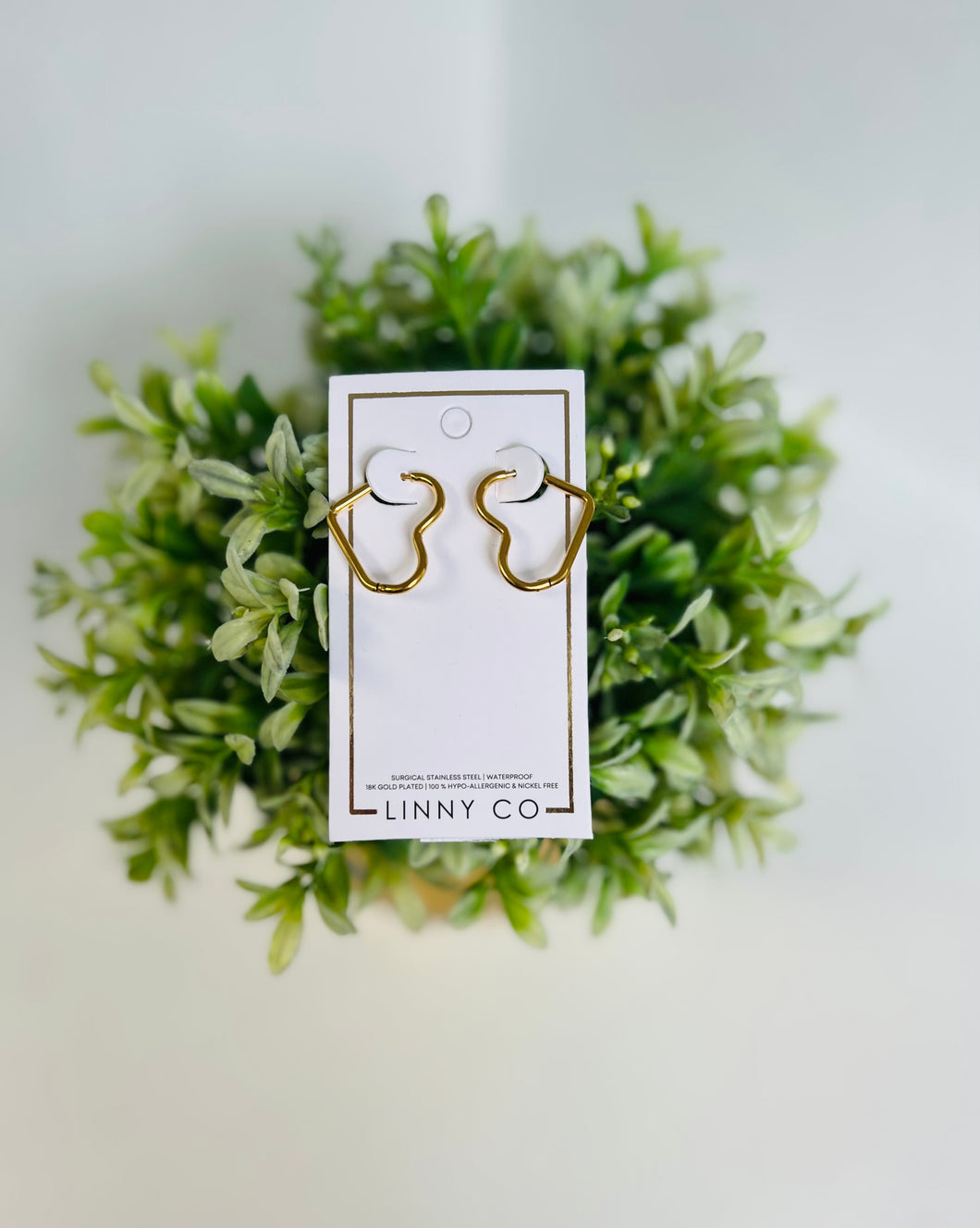 Huggies Heart Earrings