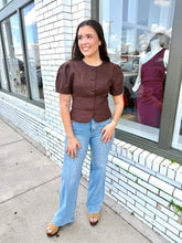 Load image into Gallery viewer, That Natalie Puff Sleeve Blouse