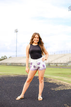 Load image into Gallery viewer, Shine On Game Day Shorts-Purple