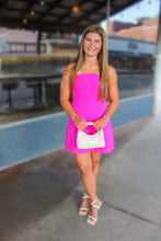 Load image into Gallery viewer, Charmed Closure Mini Dress - Pink