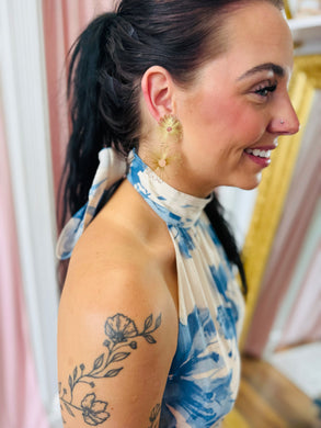 The Izzy Floral Earrings