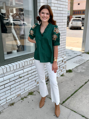 The Amber Glow Top