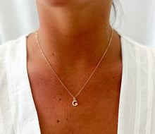 Load image into Gallery viewer, Pearl Initial Necklace