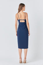Load image into Gallery viewer, Midnight Darling Midi Dress