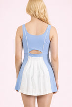 Load image into Gallery viewer, The Off Duty Romper-Sky Blue