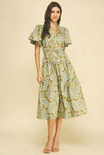 Load image into Gallery viewer, The Paisley Belle Midi Dress