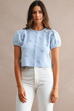 Load image into Gallery viewer, Baby Blues Knit Top
