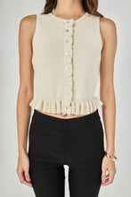 Load image into Gallery viewer, Ivory Kiss Knit Top