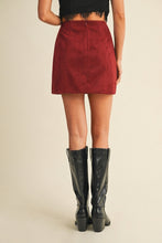 Load image into Gallery viewer, The Signature Suede Mini Skirt