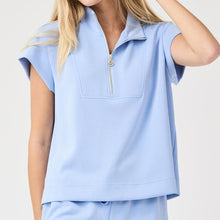 Load image into Gallery viewer, The Cora Pullover Top-Blue
