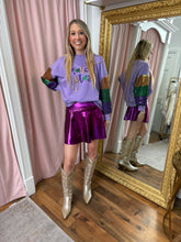 Load image into Gallery viewer, Let the Good Times Roll Skirt-Purple