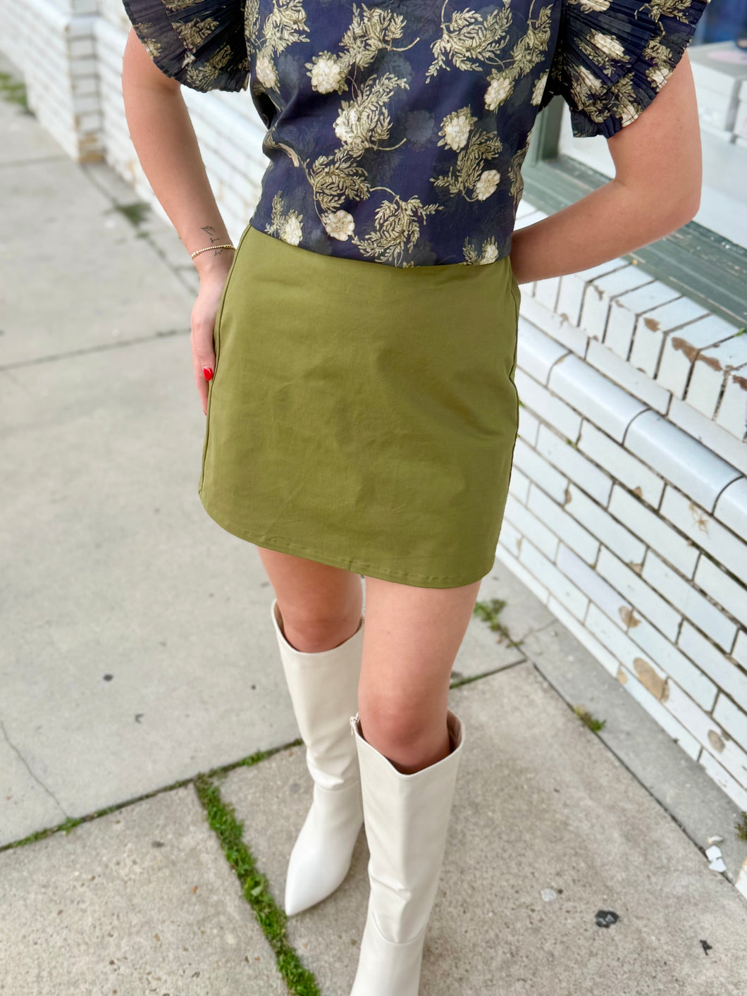 Chic in Every Shade Skort