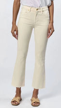 Load image into Gallery viewer, The Jeanne Cropped Flare-Cream