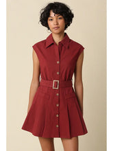 Load image into Gallery viewer, Vineyard Views Mini Dress-Burgundy