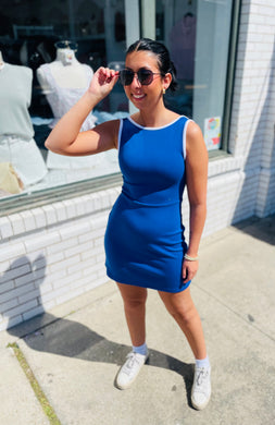 GO-TO Athletic Dress-Royal