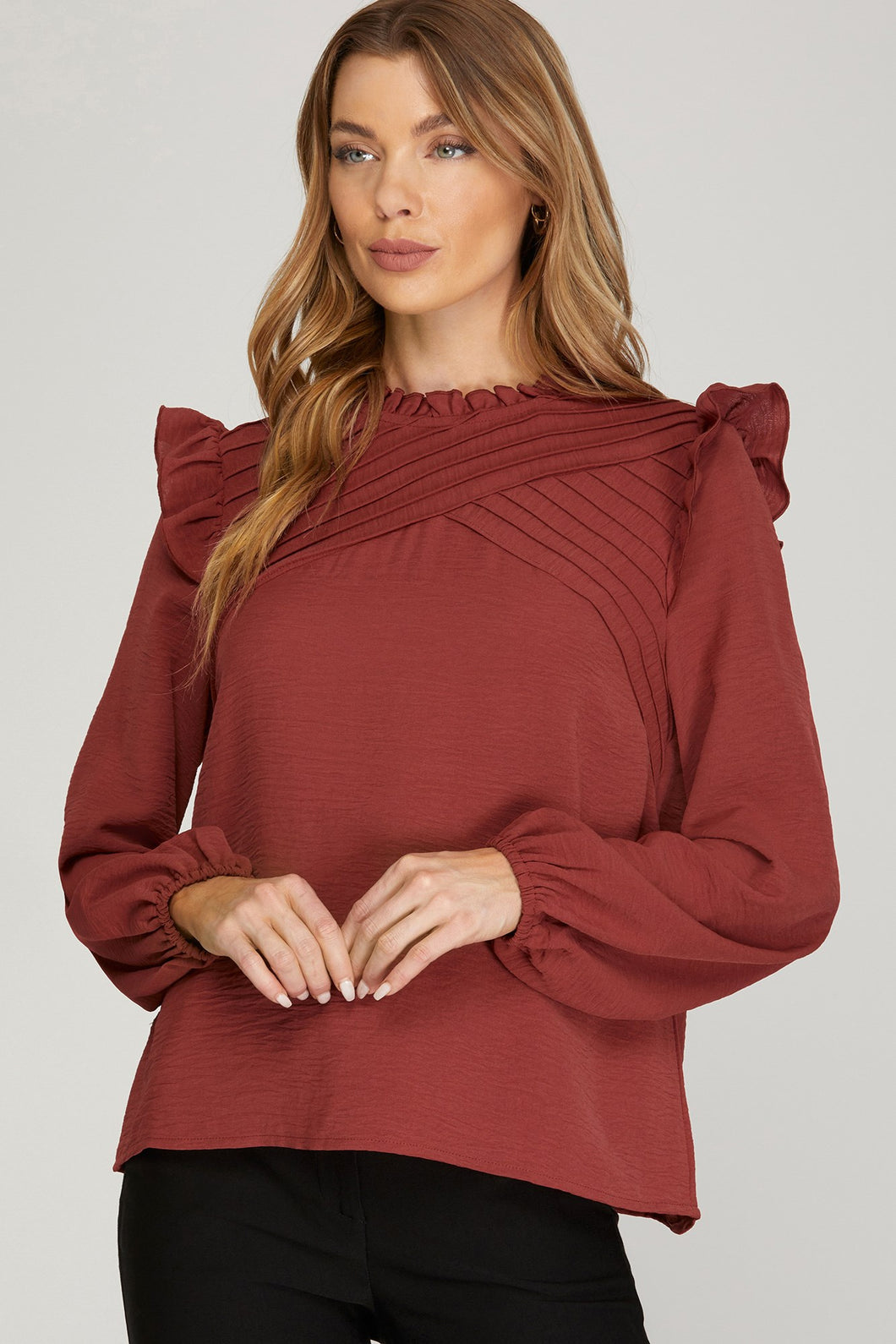 Quiet Luxury Long Sleeve Top
