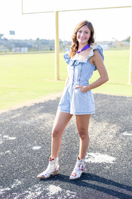 All in One Cutie Denim Romper