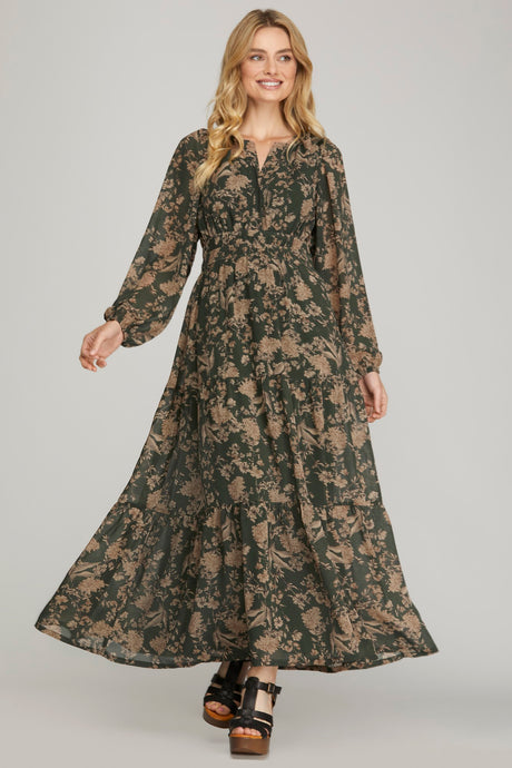 Dressed To Enchant Maxi Dress