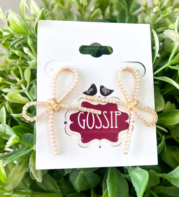 Rowan Ribbon Studs