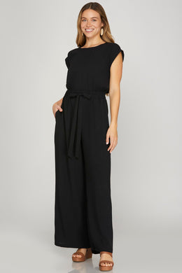 The Lauren Jumpsuit-Black