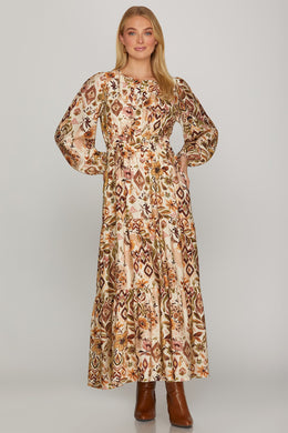The Golden Grove Maxi Dress