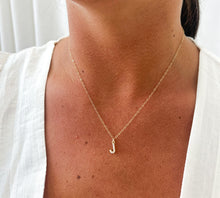 Load image into Gallery viewer, Pearl Initial Necklace