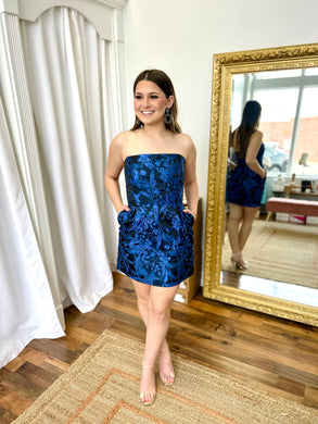 Magic Nights Black Floral Dress