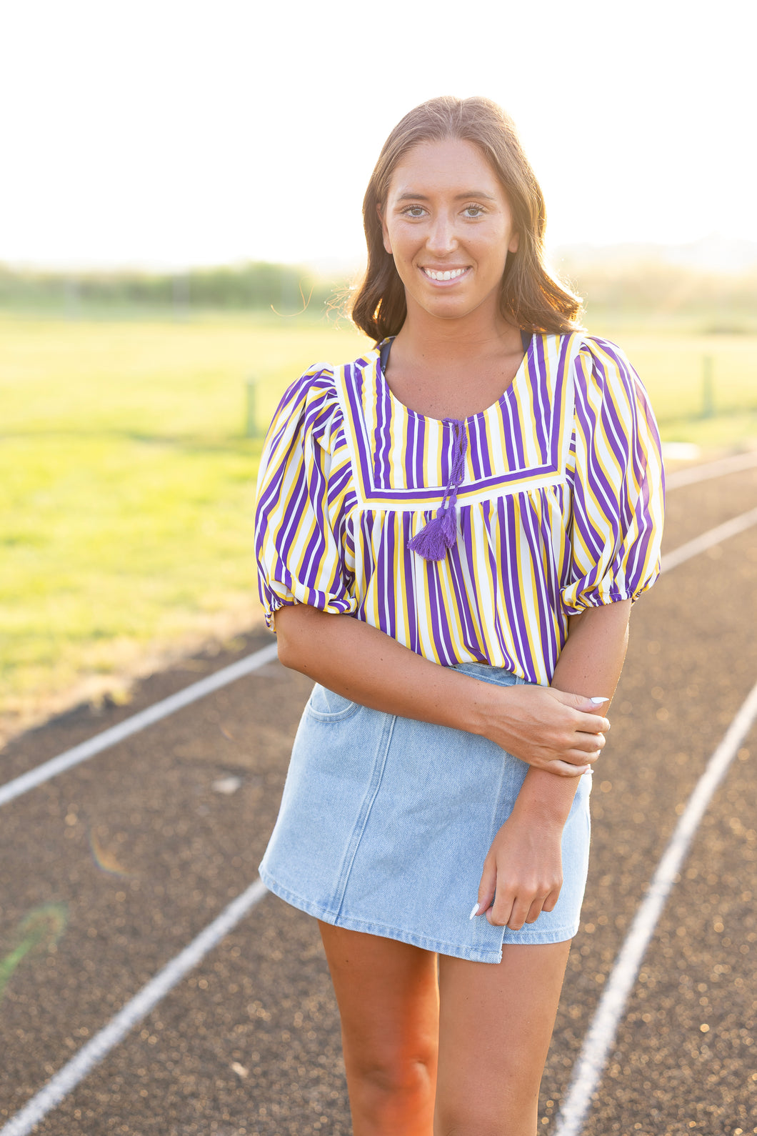 The Royal Lines Pin Stripe Top