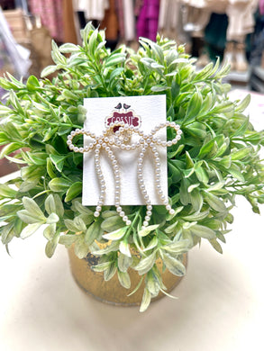 Allison Bow Tie Earrings