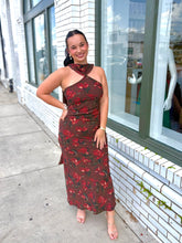 Load image into Gallery viewer, The Sip and Slay Midi Dress