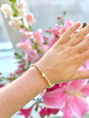 The Kyla Cross Stretch Bracelet