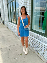 Load image into Gallery viewer, Dazed in Denim Mini Dress