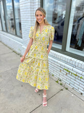 Load image into Gallery viewer, The Honey Bloom Midi Dress