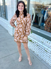 Load image into Gallery viewer, Blushing Bronze Mini Dress