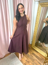Load image into Gallery viewer, The Merlot Moment Midi Dress