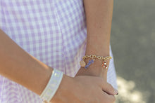 Load image into Gallery viewer, LSU Charm Bracelet