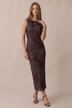 Load image into Gallery viewer, Mocha Moments Midi Dress