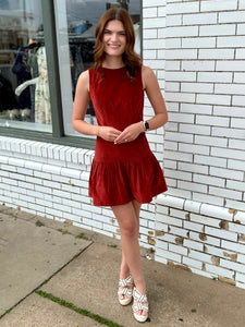 The Chestnut Charm Corduroy Mini
