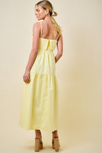 Load image into Gallery viewer, Lemon Drop Dreams Midi Dress