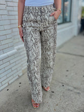 Load image into Gallery viewer, The Aiden Snakeskin Relaxed Fit Denim