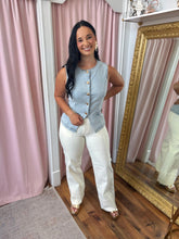 Load image into Gallery viewer, Blue Jean Beauty Vest