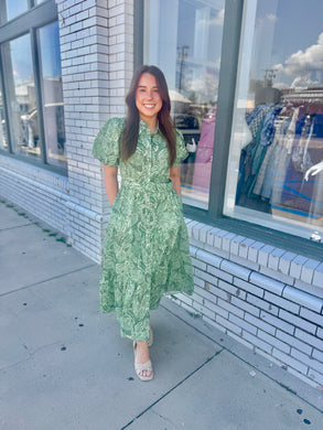 It's The Charm Midi Dress