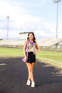 Tiger Touchdown Sequin T