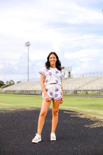 Load image into Gallery viewer, Shine On Game Day Shorts-Purple
