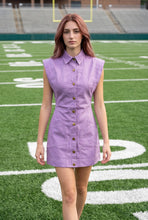 Load image into Gallery viewer, Violet Vintage Mini Dress